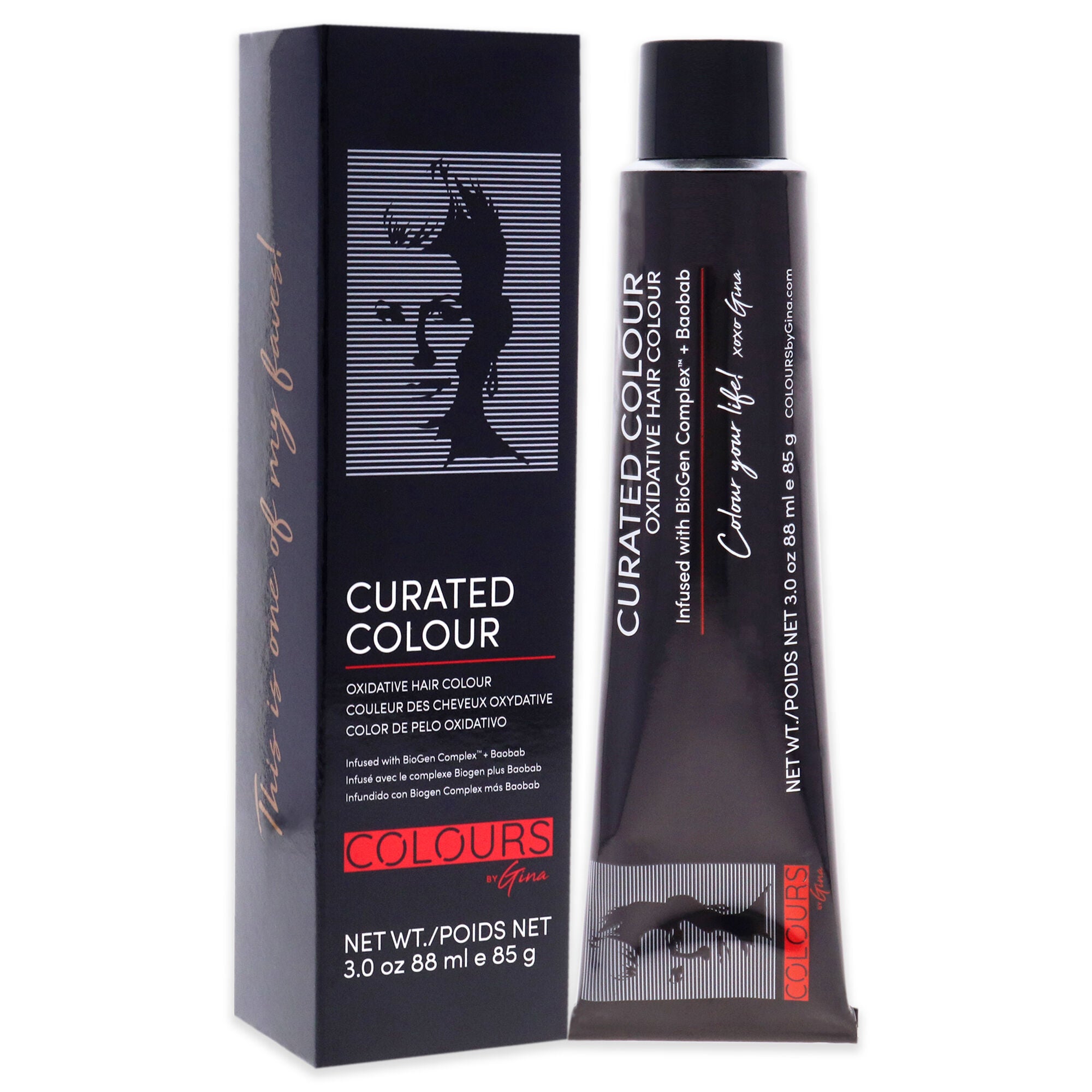 Curated Colour - 11.0-11N High Lift Natural Blonde by Colours By Gina for Unisex - 3 oz Hair Color, See Description, alternate image number 2
