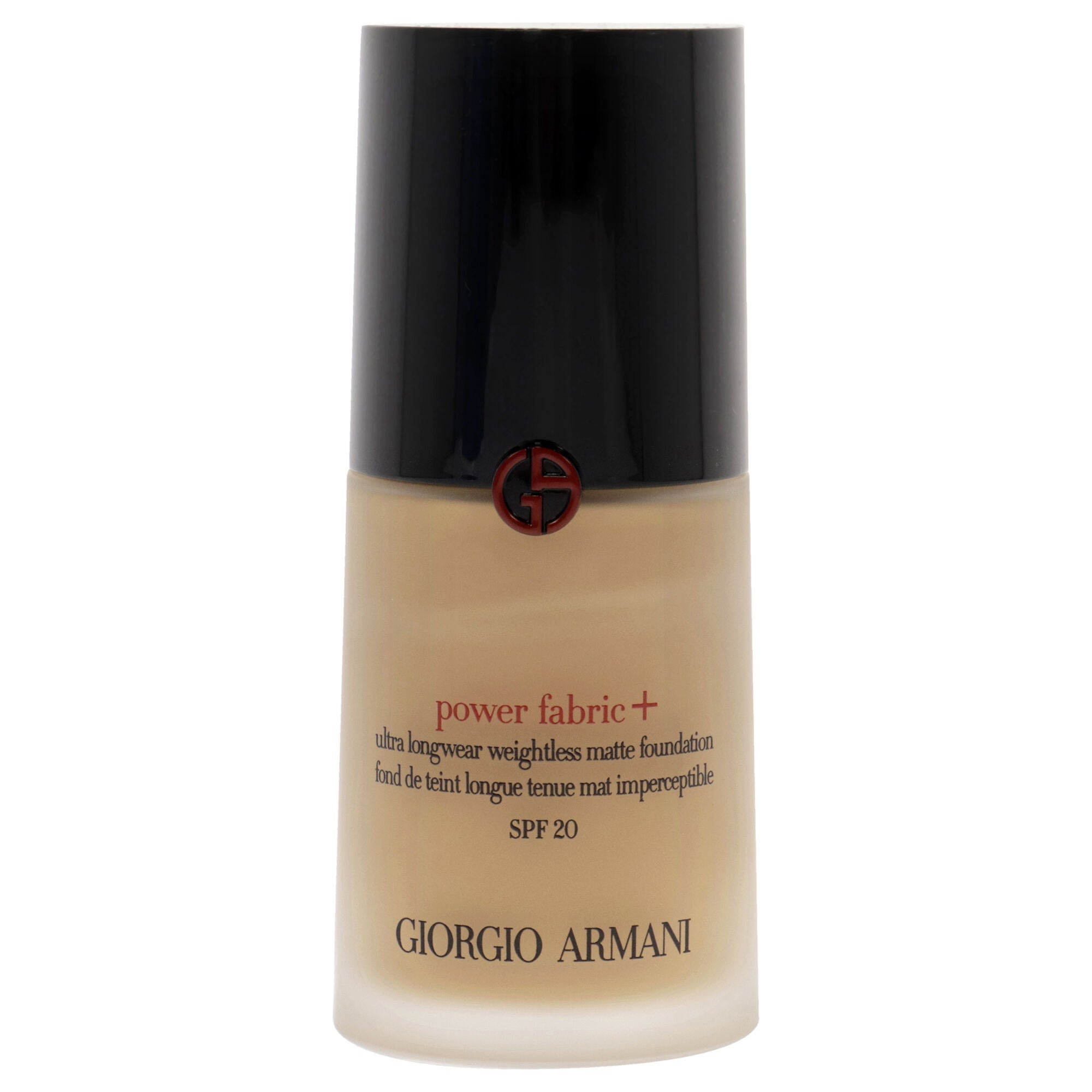 Power Fabric Plus Longwear Weightless Matte Foundation SPF 25 - 5.75 by Giorgio Armani for Women - 1 oz Foundation, See Description, alternate image number 4