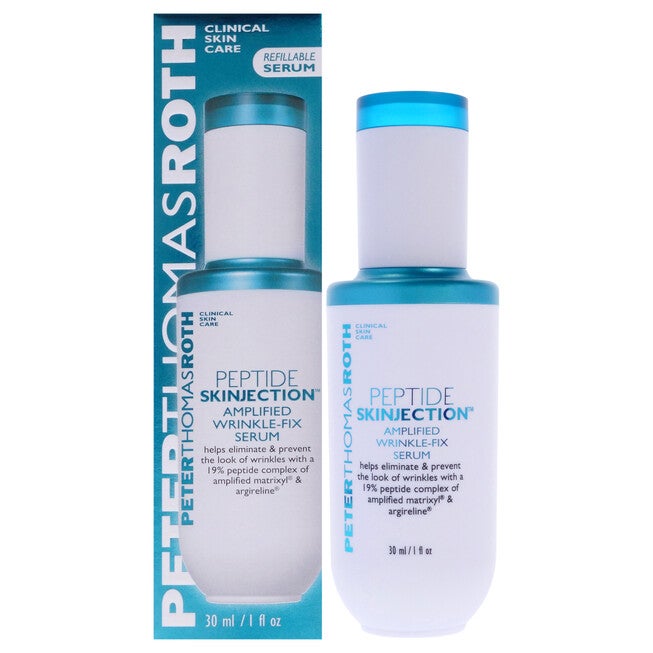 Peptide Skinjection Amplified Wrinkle Fix Serum by Peter Thomas Roth for Unisex - 1 oz Serum (Refillable), NA, hi-res image number null