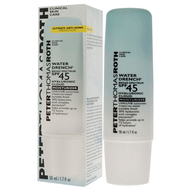 Water Drench Cloud Cream Moisturizer SPF 45 by Peter Thomas Roth for Unisex - 1.7 oz Cream, , alternate image number null