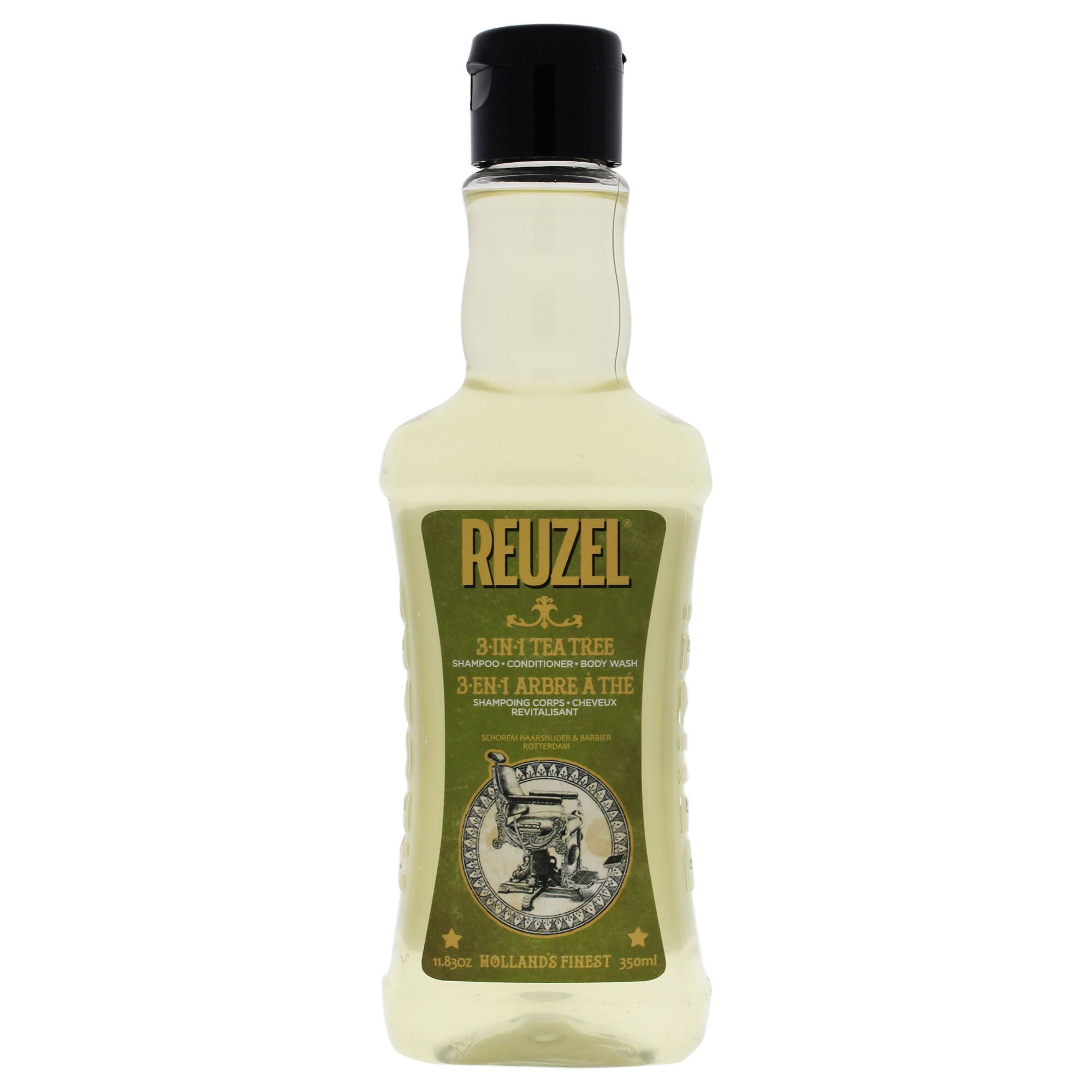 3-In-1 Tea Tree Shampoo by Reuzel for Men - 11.83 oz Shampoo, See Description, hi-res image number 0