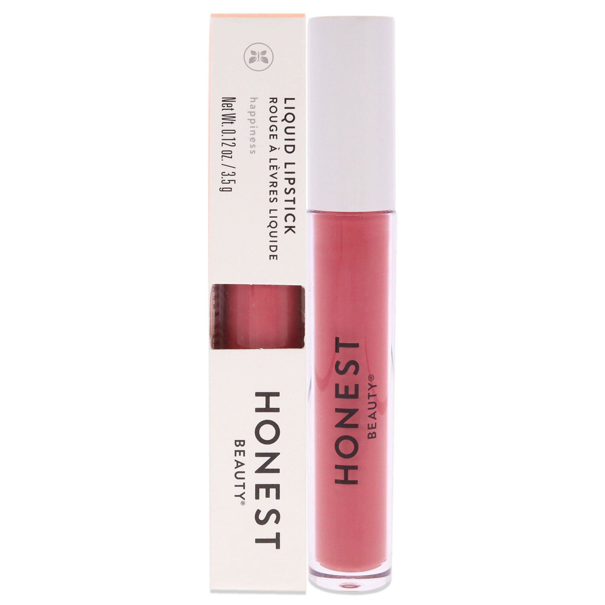 Liquid Lipstick - Happiness by Honest for Women - 0.12 oz Lipstick, See Description, hi-res image number 0