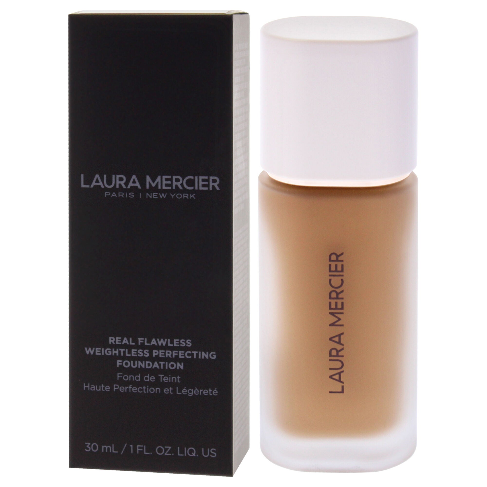 Real Flawless Weightless Perfecting Foundation - 4C1 Praline by Laura Mercier for Women - 1 oz Foundation, Brown, alternate image number 2