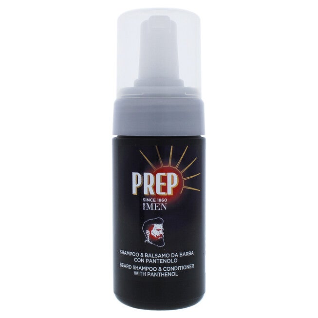 Beard Shampoo and Conditioner with Panthenol by Prep for Men - 3.4 oz Shampoo and Conditioner, , alternate image number null