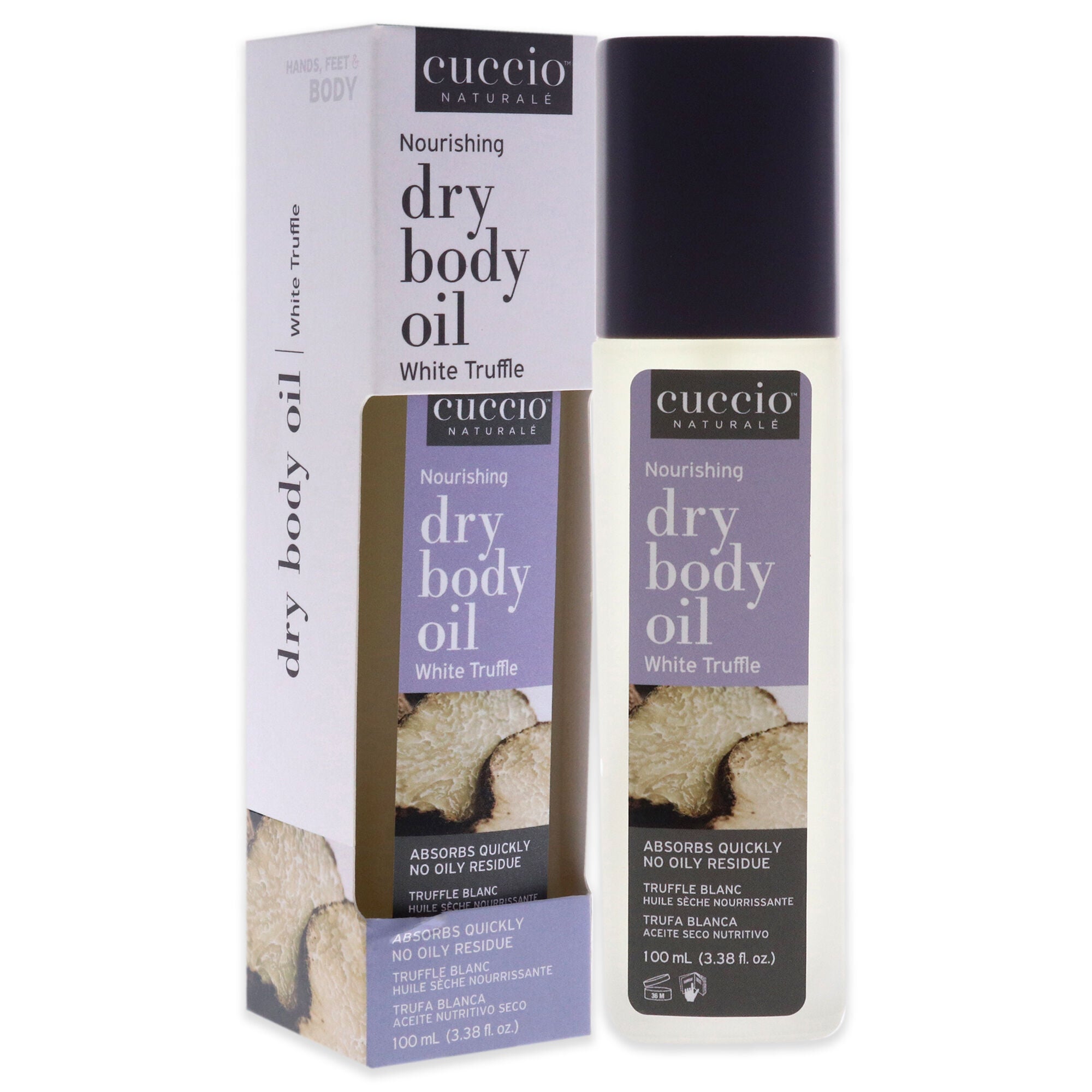 Nourishing Dry Body Oil - White Truffle by Cuccio Naturale for Unisex - 3.38 oz Oil, See Description, alternate image number 2