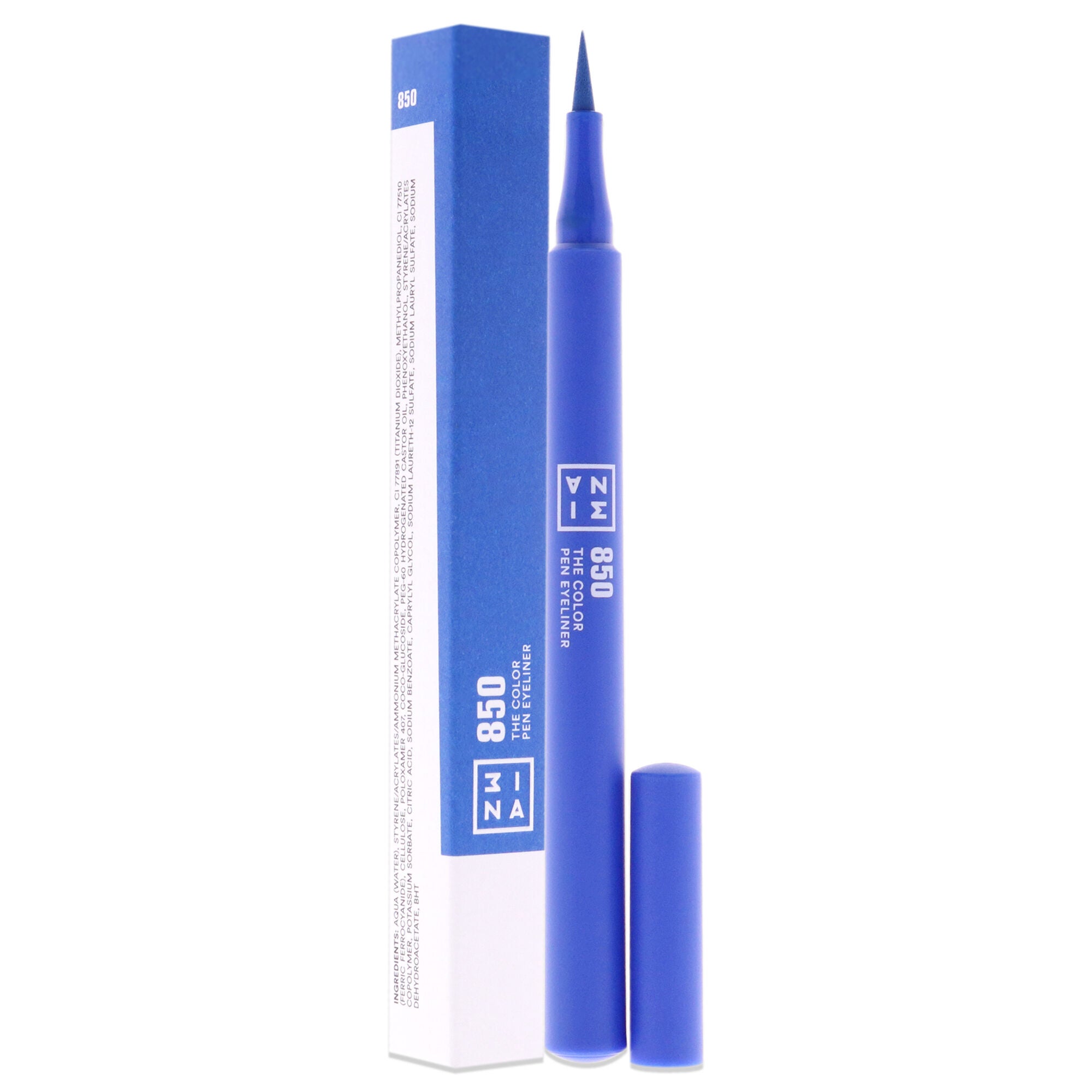 The Color Pen Eyeliner - 850 Blue by 3INA for Women - 0.034 oz Eyeliner, , alternate image number 6