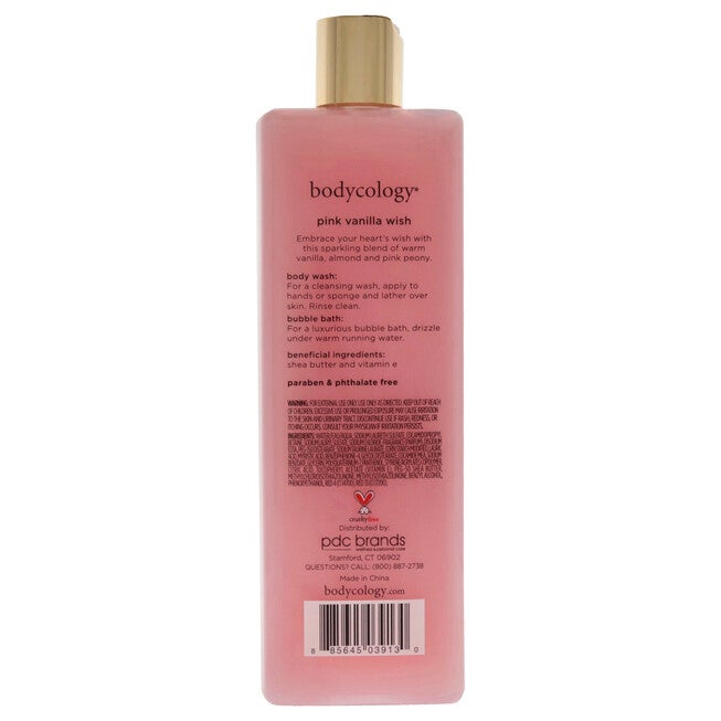 Pink Vanilla Wish by Bodycology for Women - 16 oz Body Wash, , alternate image number 3