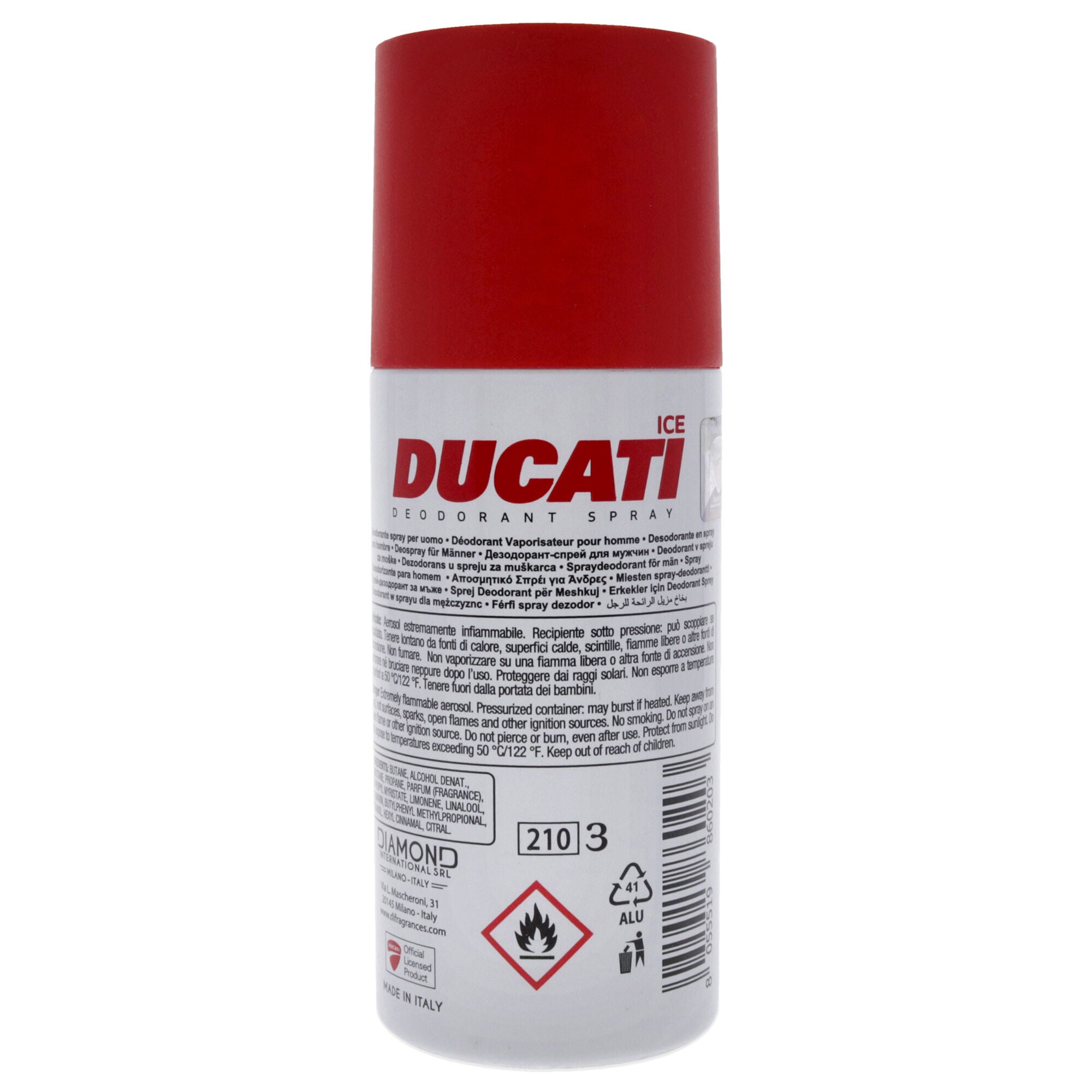 Ducati Ice by Ducati for Men - 5.07 oz Deodorant Spray, See Description, alternate image number 1