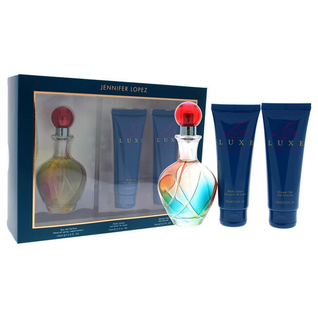 Live Luxe by Jennifer Lopez for Women - 3 Pc Gift Set 3.4oz EDP Spray, 2.5oz Shower Gel, 2.5oz Body Lotion, , alternate image number null