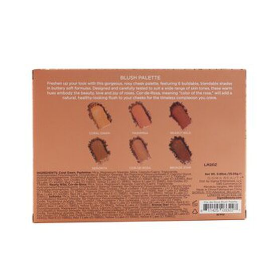 Cor De Rosa Blush Palette (6x Blush), , alternate image number null
