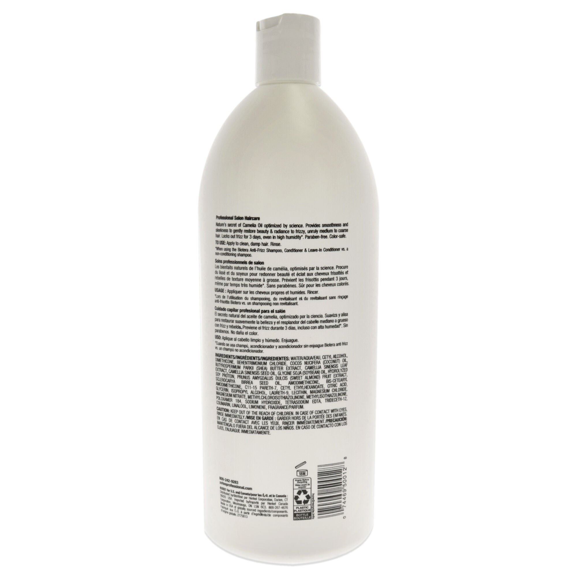 Anti Frizz Conditioner by Zotos for Unisex - 32 oz Conditioner, , alternate image number 3