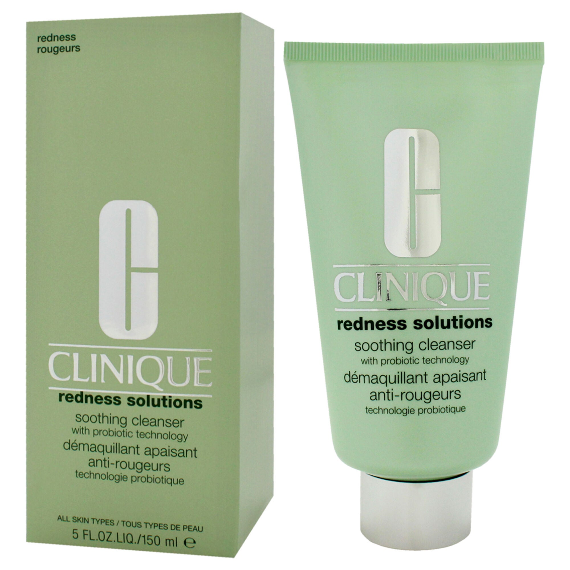 Redness Solutions Soothing Cleanser - All Skin Types by Clinique for Unisex - 5 oz Cleanser, See Description, alternate image number 3