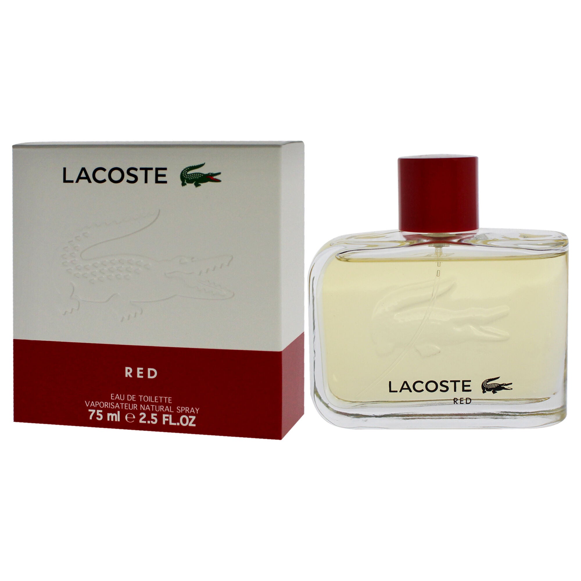Lacoste Red by Lacoste for Men - 2.5 oz EDT Spray, See Description, alternate image number 3