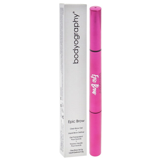 Epic Brow - Ash by Bodyography for Women - 2 Pc 0.07oz Clear Brow Gel, 0.01oz Eyebrow Liquid, See Description, alternate image number 1