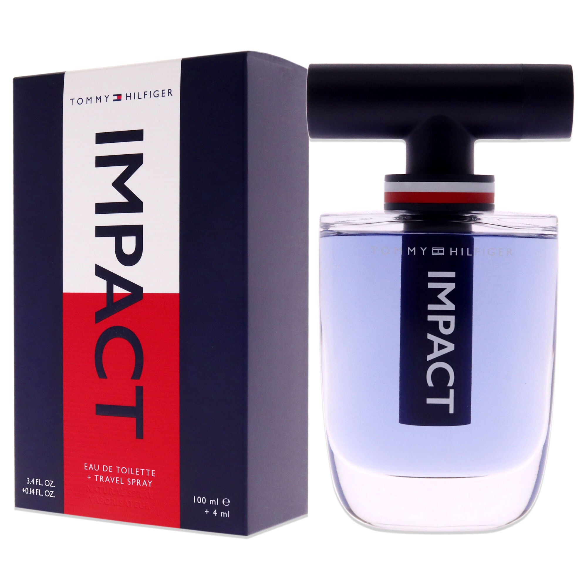 Impact by Tommy Hilfiger for Men - 2 Pc Gift Set 3.4oz EDT Spray, 4ml (Mini) Travel Spray, See Description, alternate image number 3