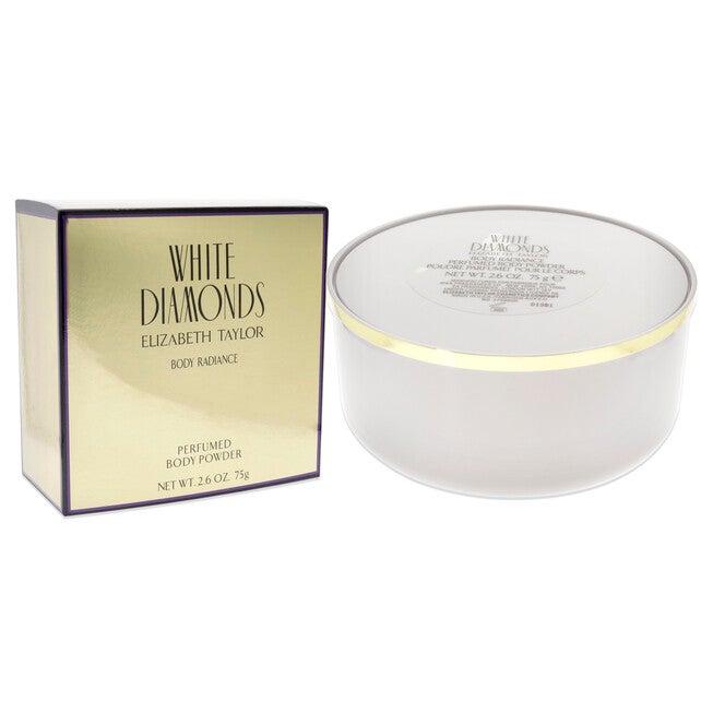 White Diamonds by Elizabeth Taylor for Women - 2.6 oz Perfumed Body Powder, , alternate image number null