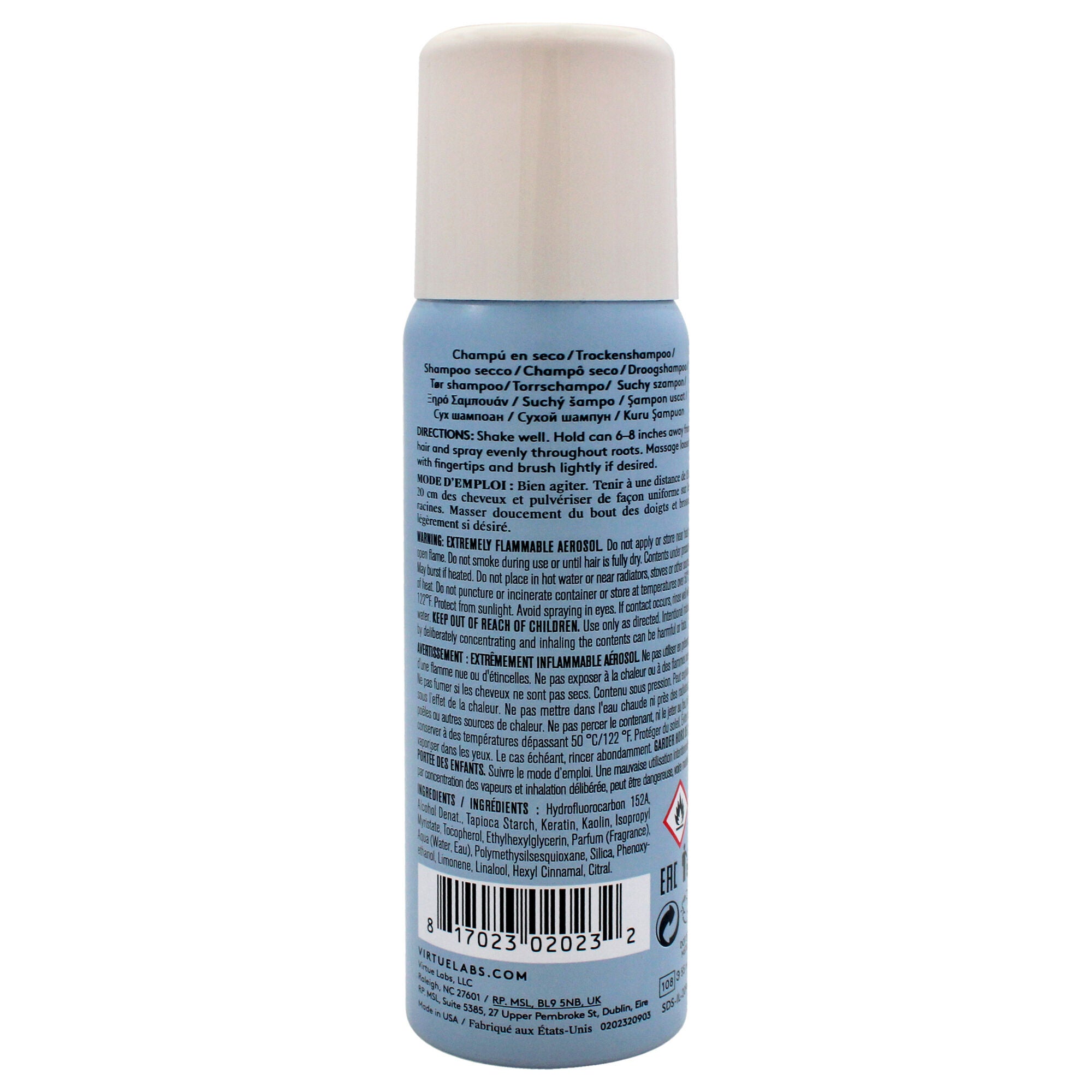 Refresh Dry Shampoo by Virtue for Unisex - 1.8 oz Dry Shampoo, See Description, alternate image number 1