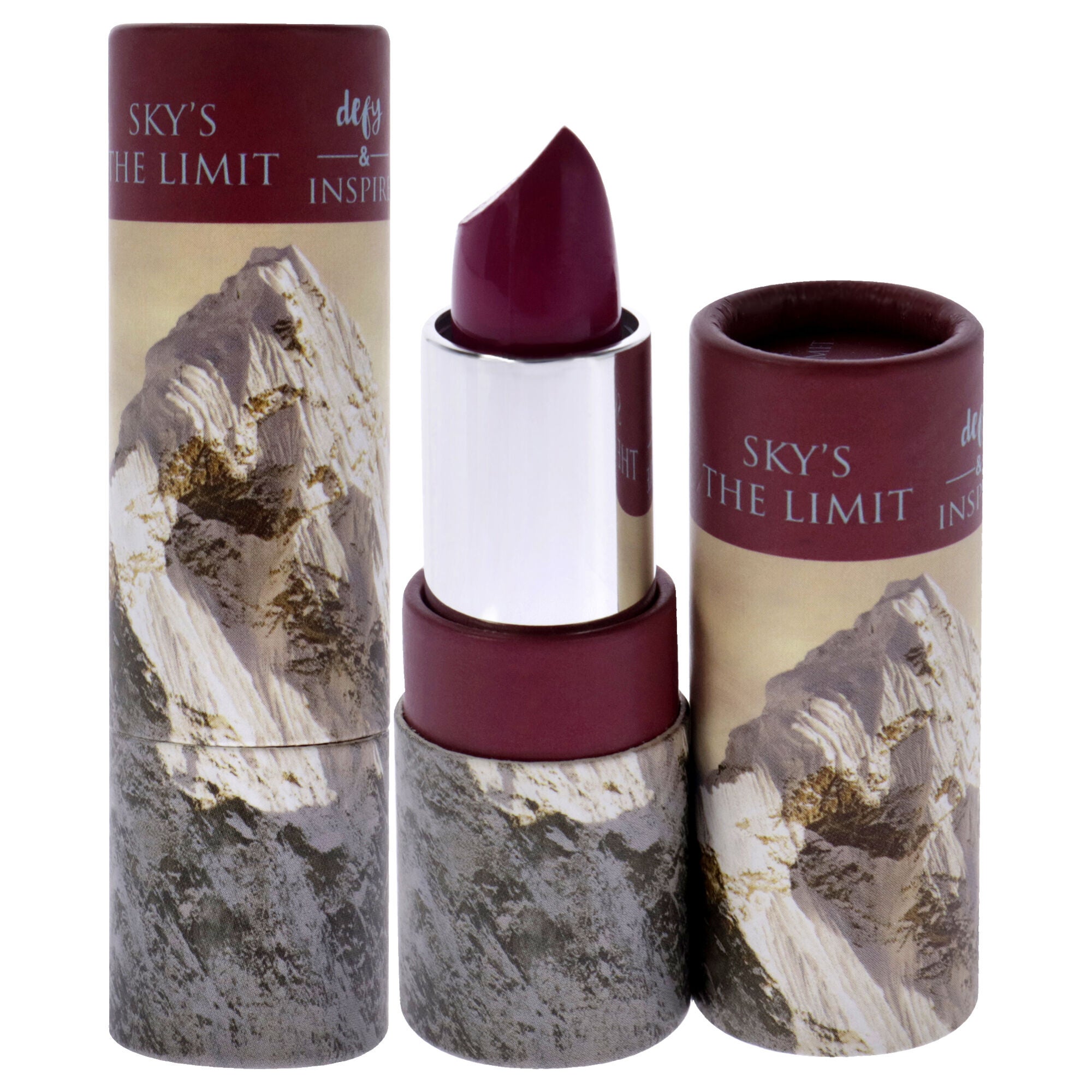 Cream Lipstick - 17 Skys The Limit by Defy and Inspire for Women - 0.134 oz Lipstick, Red, hi-res image number 0