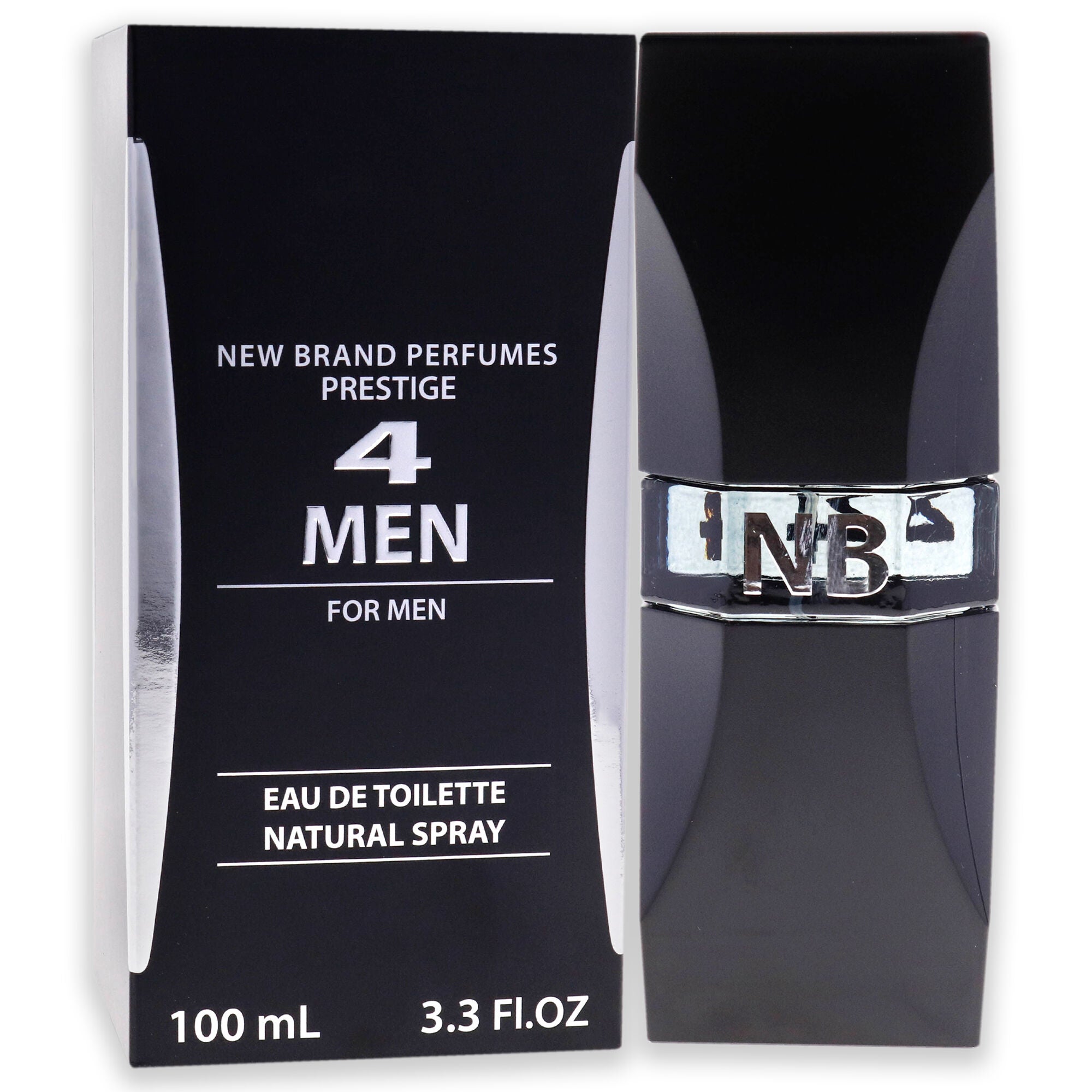 4 Men by New Brand for Men - 3.3 oz EDT Spray, See Description, alternate image number 2
