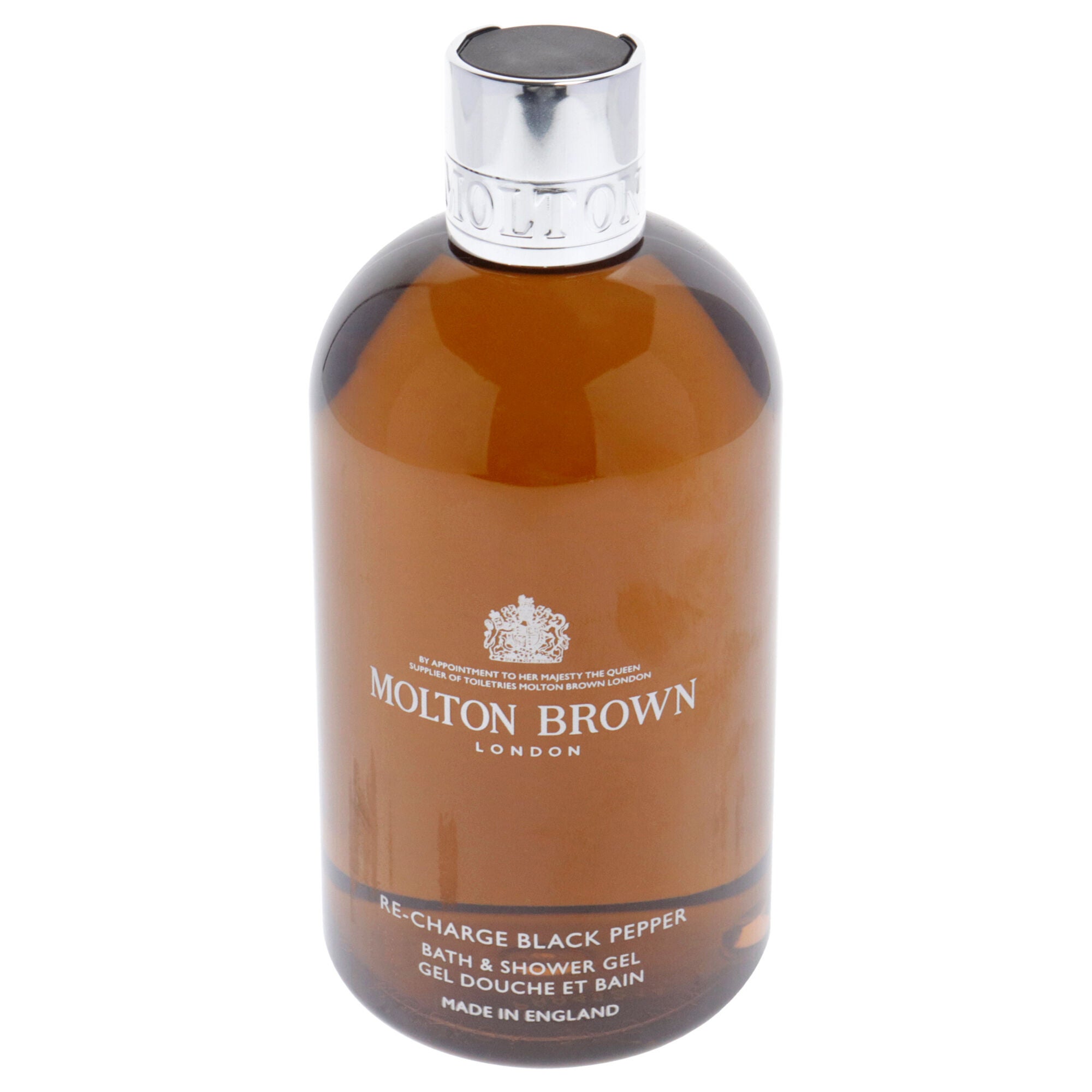 Re-charge Black Pepper Bath and Shower Gel by Molton Brown for Men - 10 oz Shower Gel, See Description, hi-res image number 0