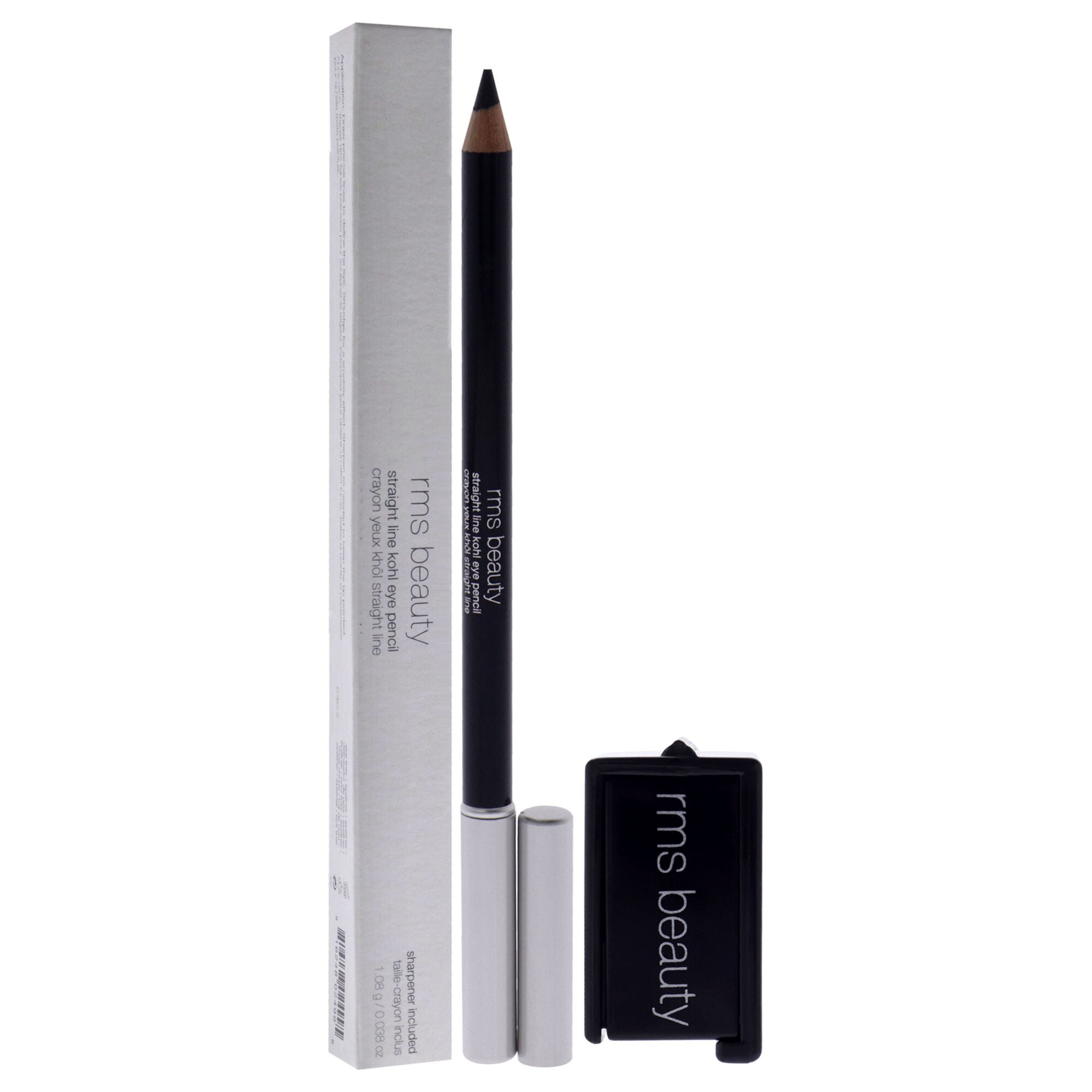 Straight Line Kohl Eye Pencil - HD Black by RMS Beauty for Women - 0.038 oz Eye Pencil, See Description, alternate image number 2