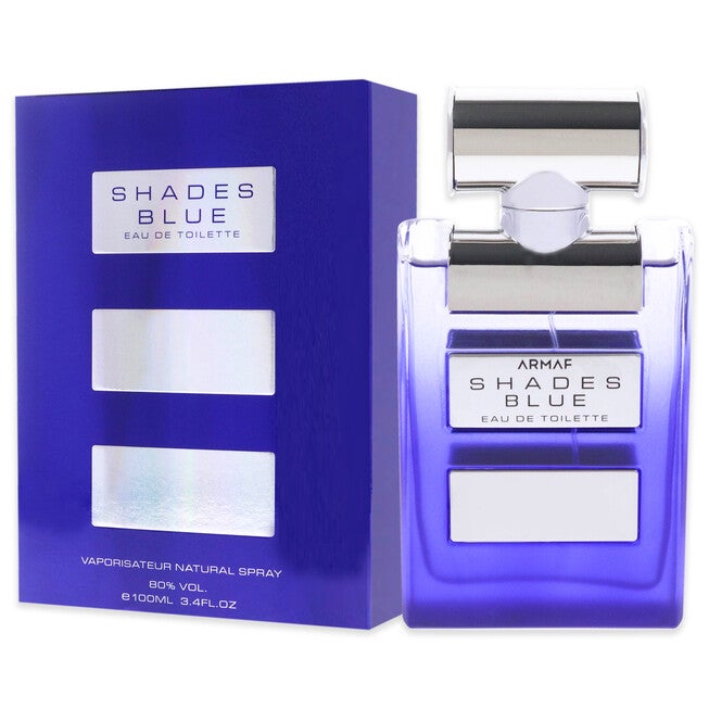 Shades Blue by Armaf for Men - 3.4 oz EDT Spray, NA, alternate image number null