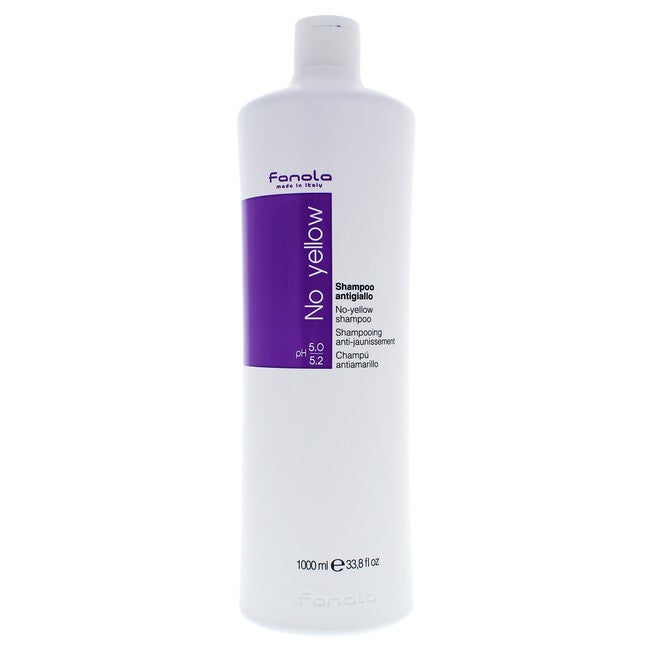 No Yellow Shampoo by Fanola for Unisex - 33.8 oz Shampoo, , alternate image number null