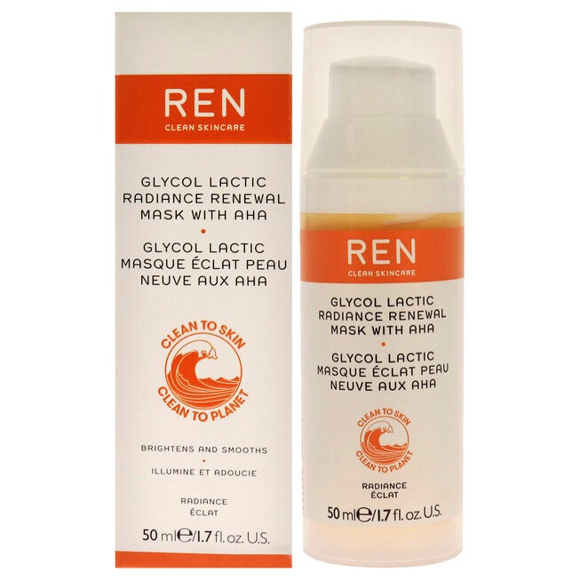 Glycol Lactic Radiance Renewal Mask by REN for Unisex - 1.7 oz Mask, See Description, hi-res image number 0