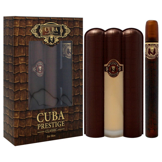 Cuba Prestige Classic by Cuba for Men - 2 Pc Gift Set 3oz EDT Spray, 1.17oz EDT Spray, See Description, alternate image number 2