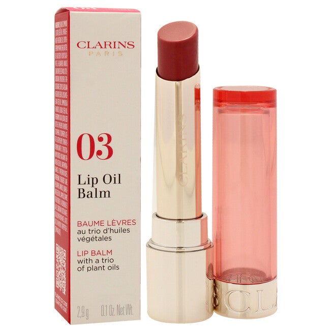 Lip Oil Balm - 03 Lychee by Clarins for Women - 0.1 oz Lip Balm, See Description, alternate image number 2