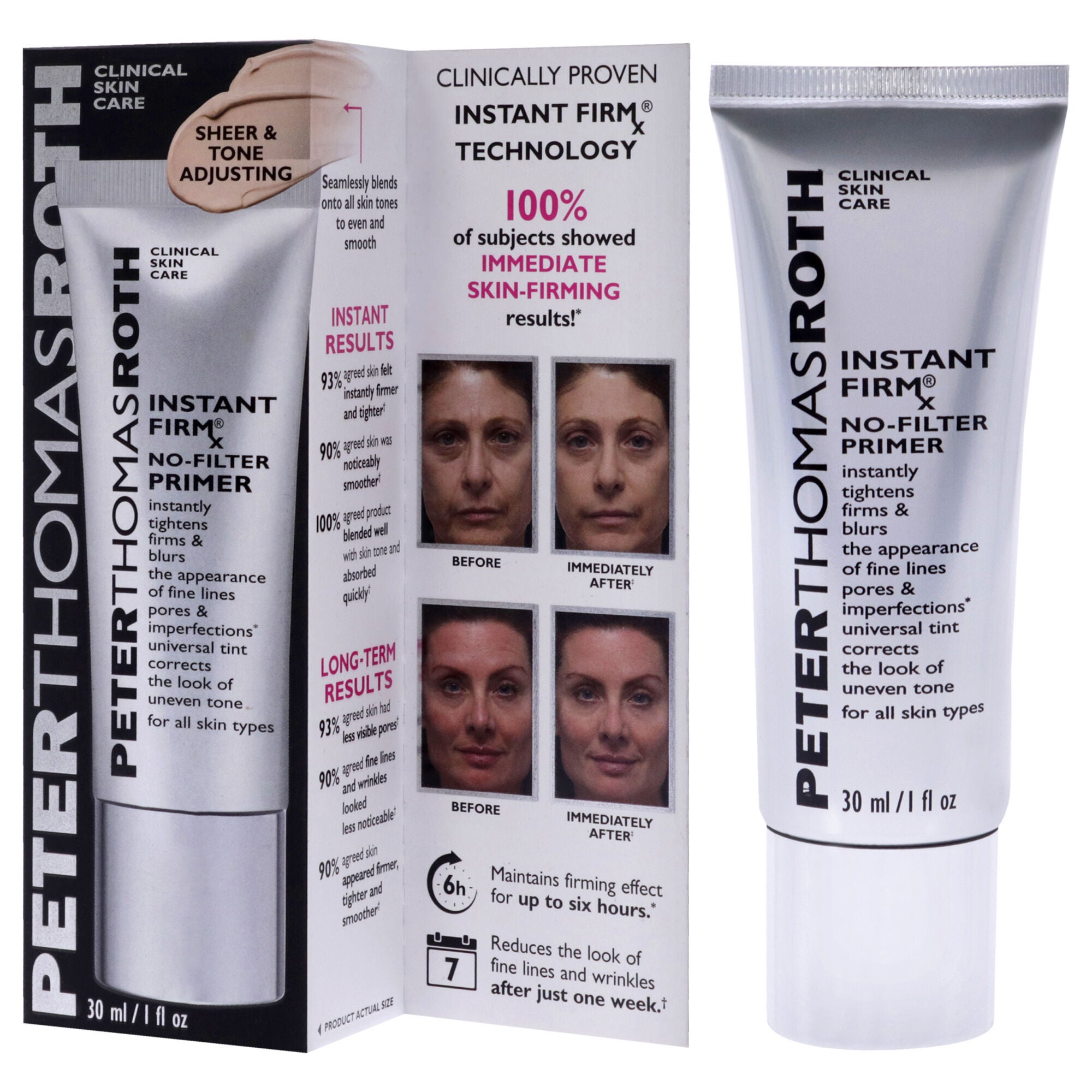 Instant Firmx No Filter Primer by Peter Thomas Roth for Women - 1 oz Primer, See Description, alternate image number 3