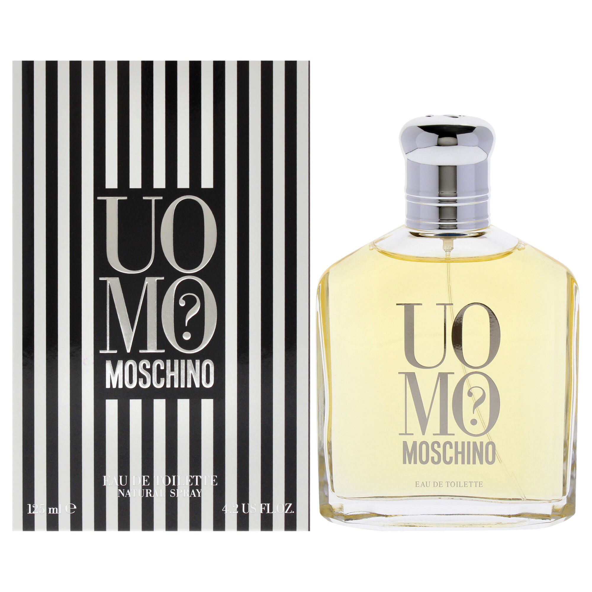 Uomo Moschino by Moschino for Men - 4.2 oz EDT Spray, See Description, hi-res image number 0