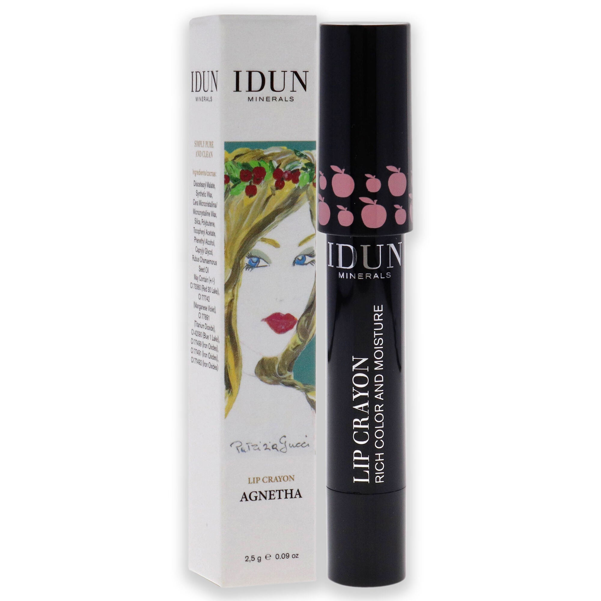 Lip Crayon - 401 Agnetha by Idun Minerals for Women - 0.09 oz Lipstick, , alternate image number 6
