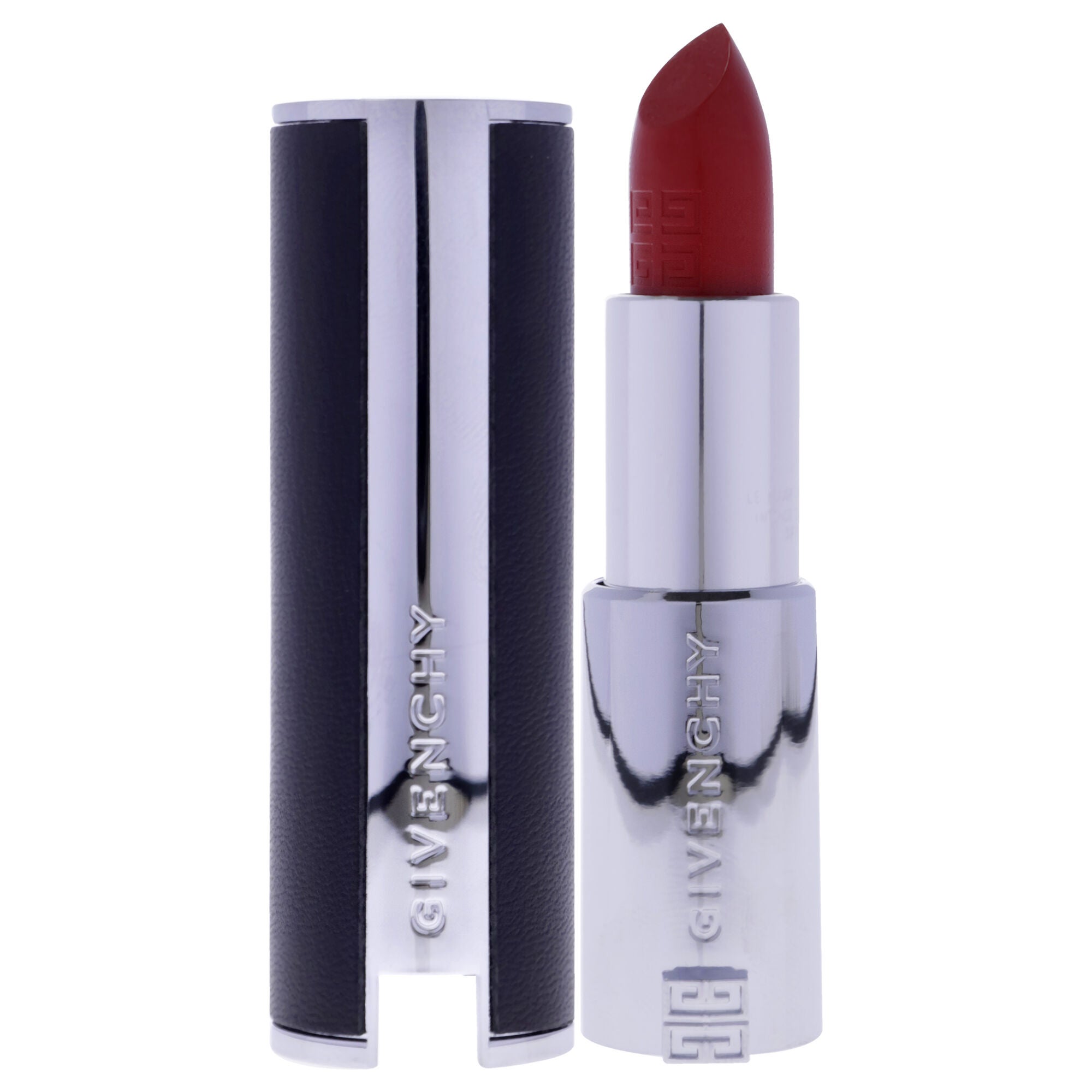 Le Rouge Interdit Intense Silk Lipstick - 306 Carmin Escarpin by Givenchy for Women - 0.12 oz Lipstick, See Description, alternate image number 1