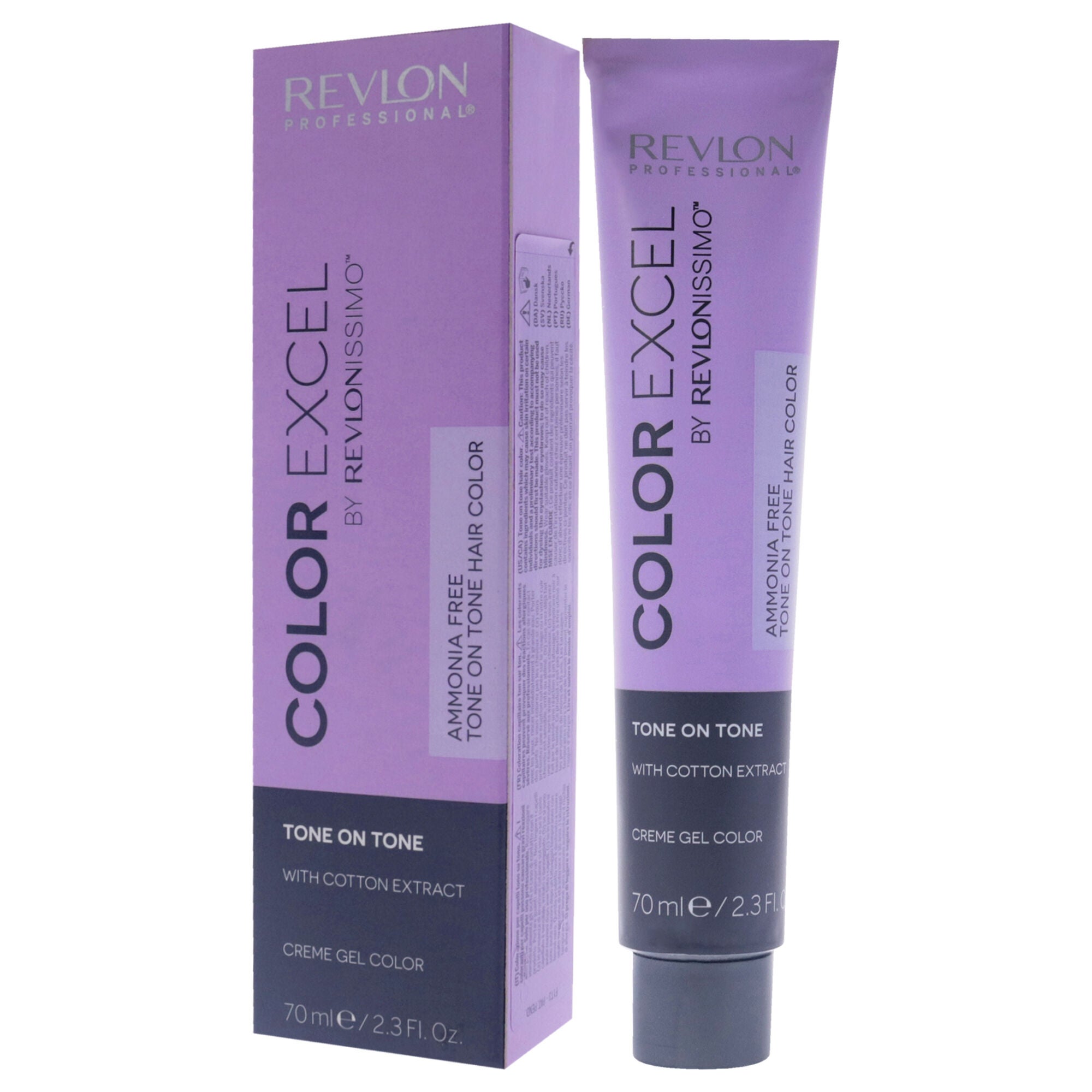 Revlonissimo Color Excel - 5.24 Light Iridescent Copper Brown by Revlon for Unisex - 2.3 oz Hair Color, See Description, alternate image number 2