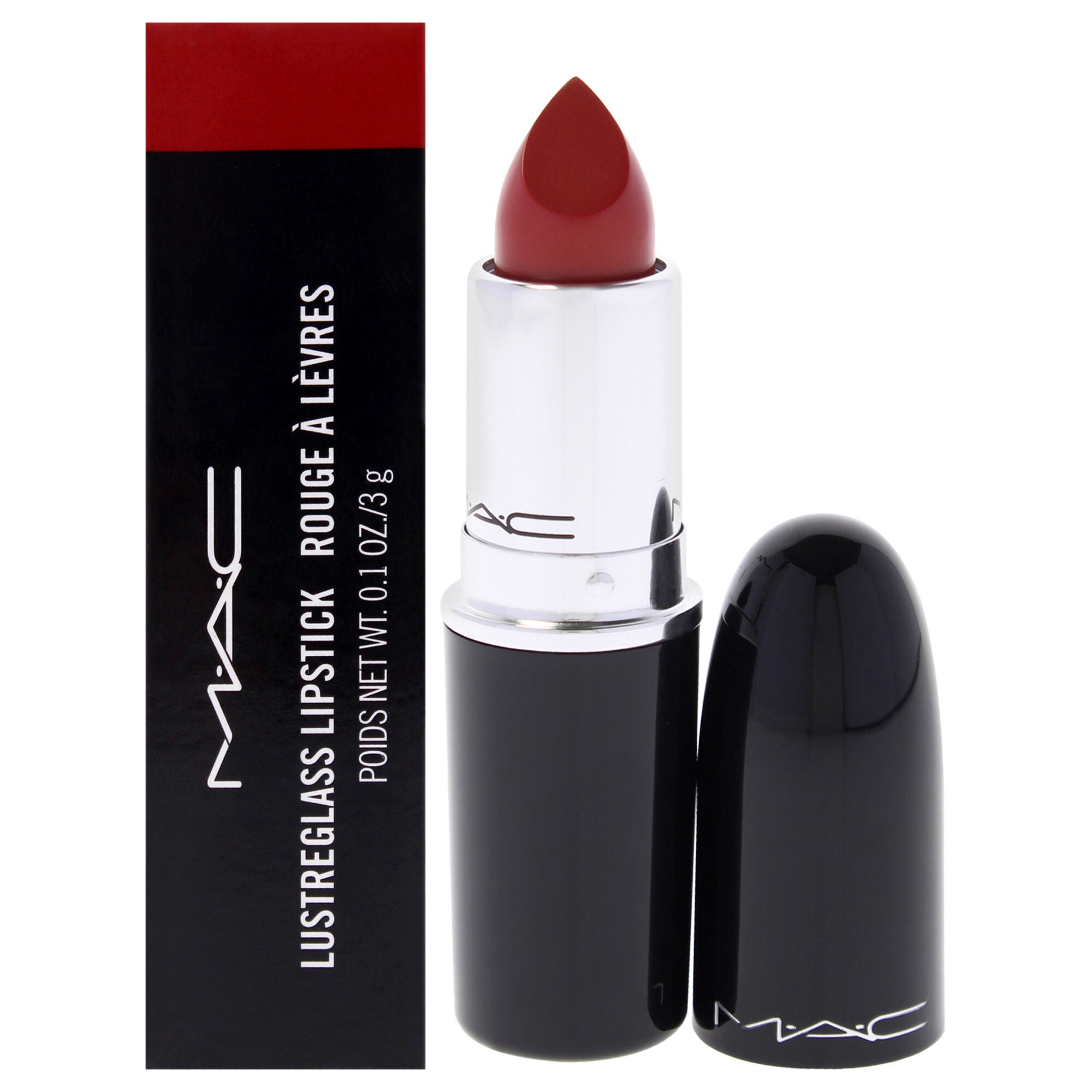 Lustreglass Lipstick - 510 Lady Bug by MAC for Women - 0.1 oz Lipstick, See Description, hi-res image number 0