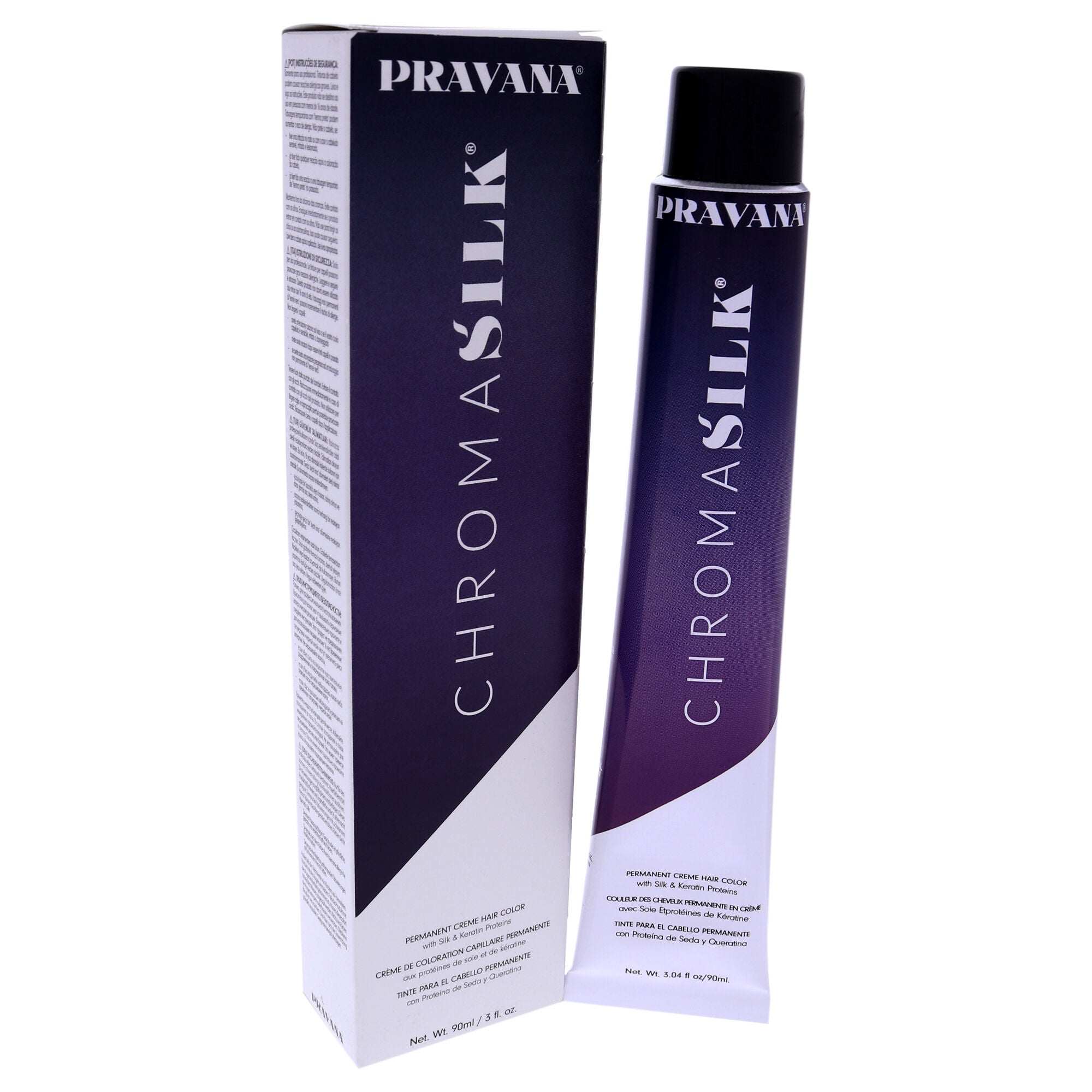 ChromaSilk Creme Hair Color - 6.23 Dark Beige Golden Blonde by Pravana for Unisex - 3 oz Hair Color, See Description, alternate image number 3