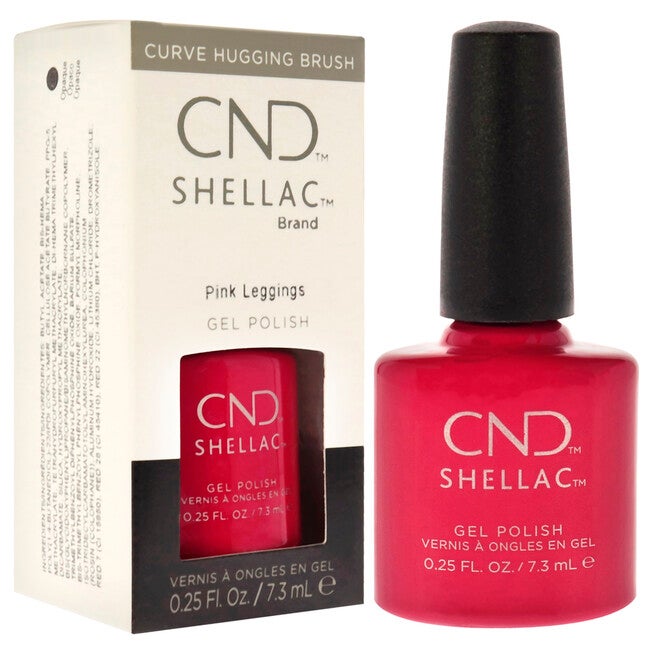 Shellac Nail Color - Pink Leggings by CND for Women - 0.25 oz Nail Polish, , alternate image number 6