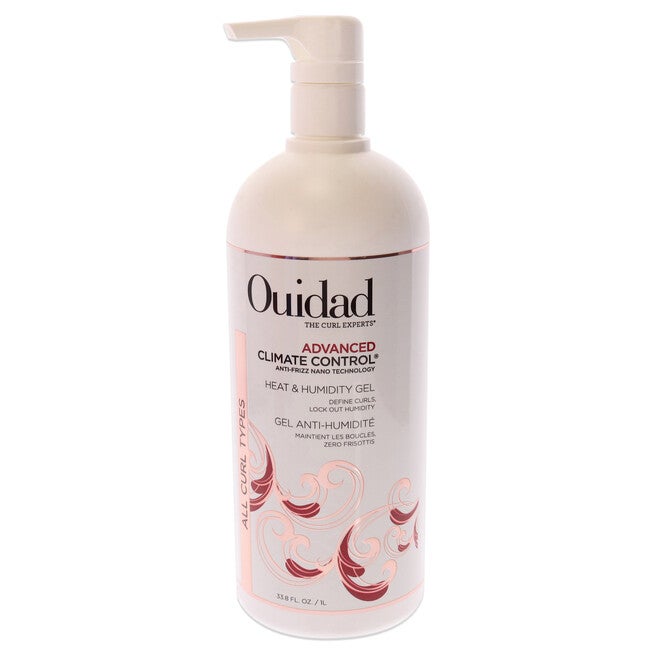 Advanced Climate Control Heat and Humidity Gel - Anti Frizz by Ouidad for Unisex - 33.8 oz Gel, See Description, hi-res image number 0
