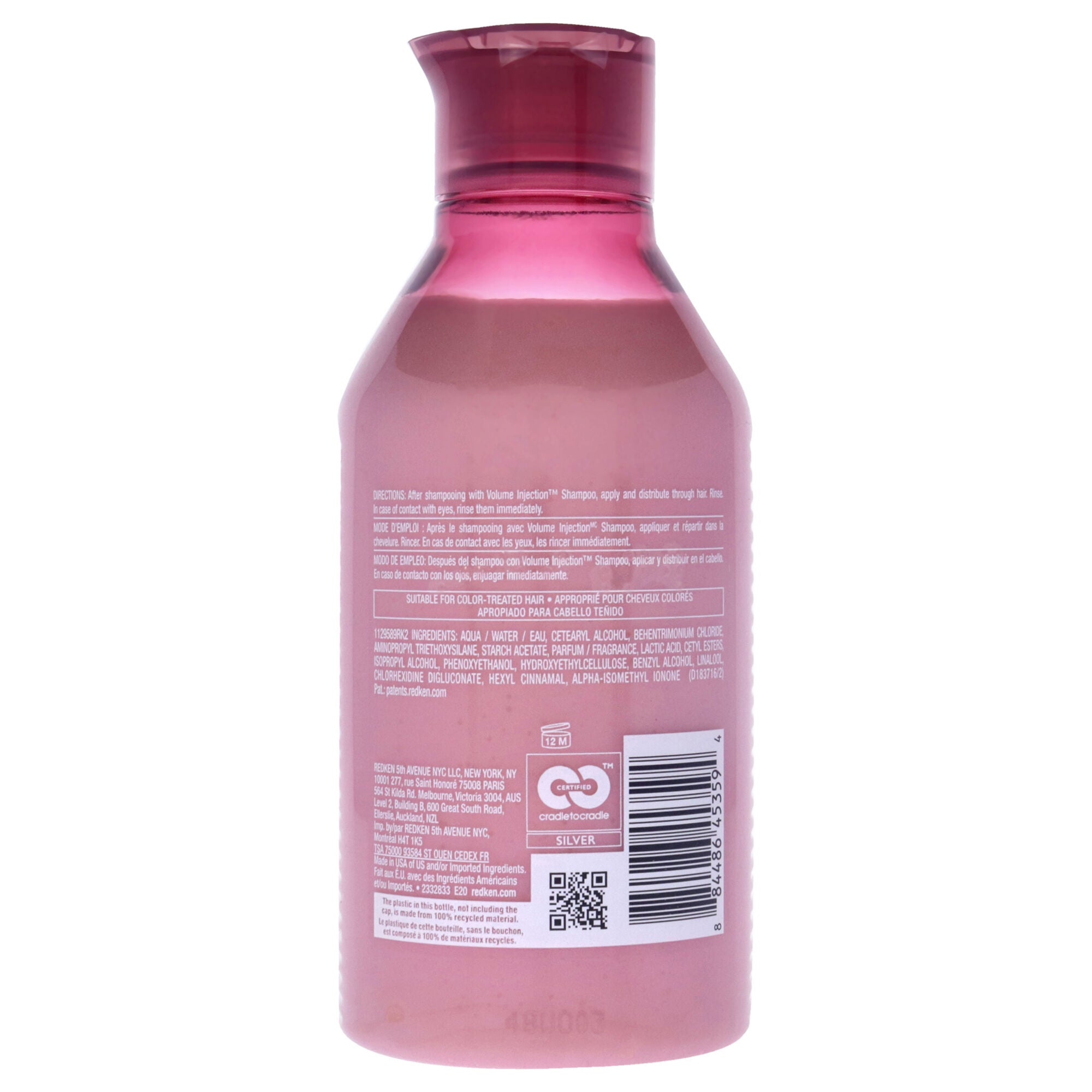 Volume Injection Conditioner-NP by Redken for Unisex - 10.1 oz Conditioner, White, alternate image number 1
