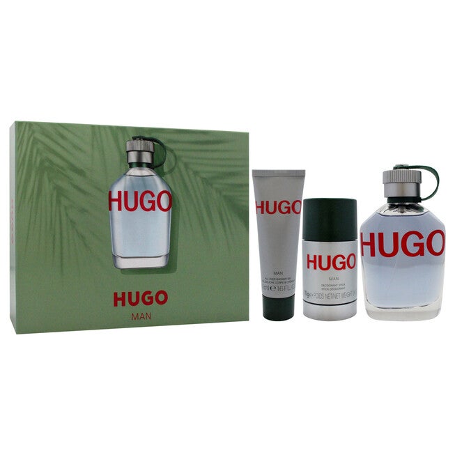 Hugo by Hugo Boss for Men - 3 Pc Gift Set 4.2oz EDT Spray, 2.4oz Deodorant Stick, 1.6oz Shower Gel, See Description, alternate image number 2