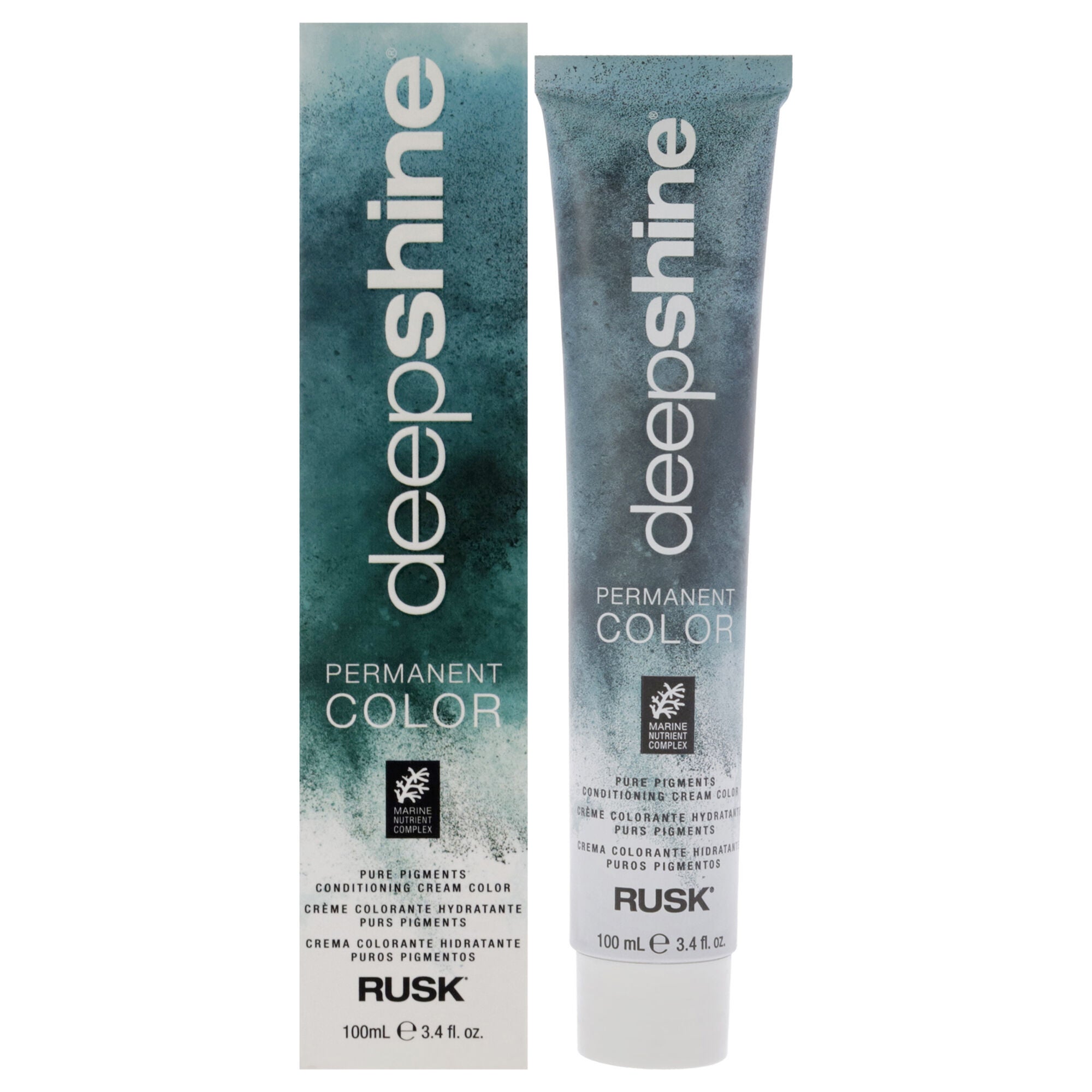 Deepshine Pure Pigments Conditioning Cream Color - 7.000 NC Medium Blonde by Rusk for Unisex - 3.4 oz Hair Color, See Description, hi-res image number 0