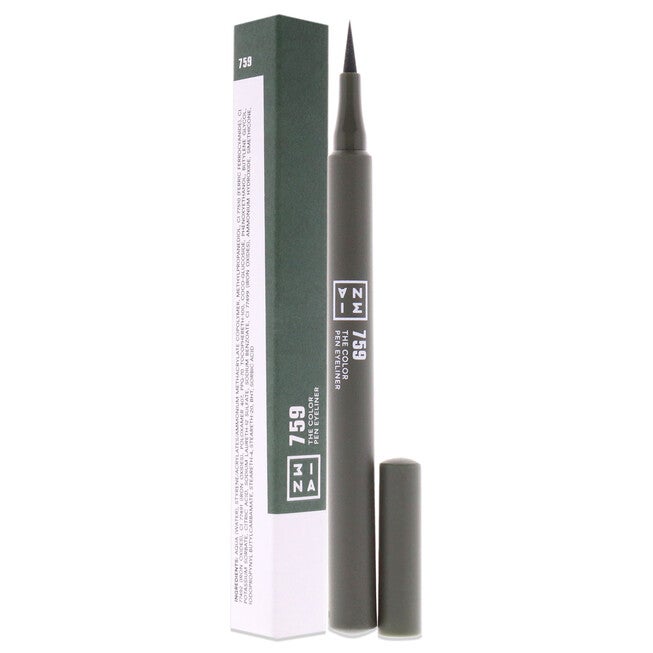 The Color Pen Eyeliner - 759 Olive Green by 3INA for Women - 0.034 oz Eyeliner, , alternate image number 6