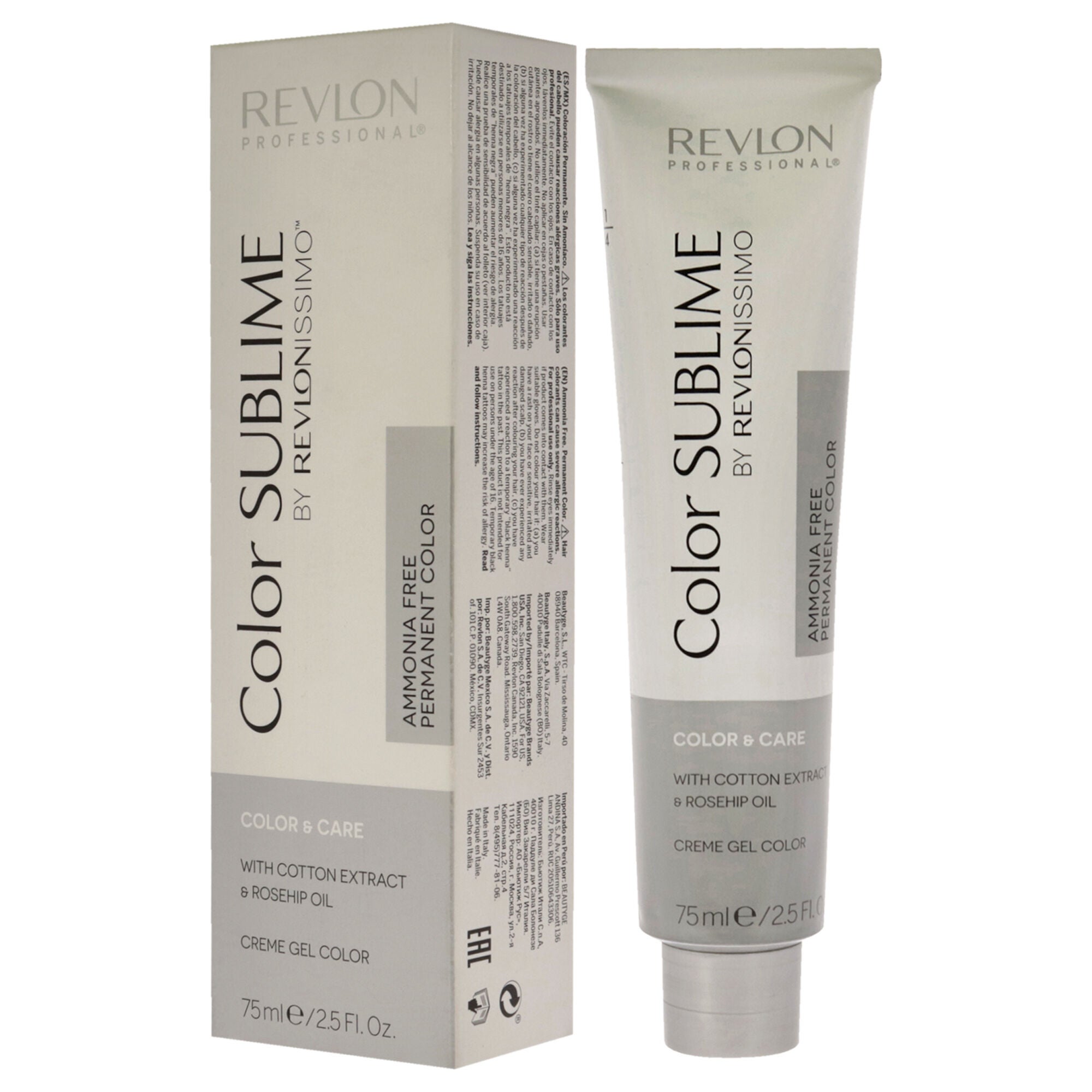 Revlonissimo Color Sublime - 6.65 Intense Dark Mahogany Red Blonde by Revlon for Unisex - 2.5 oz Hair Color, See Description, alternate image number 3