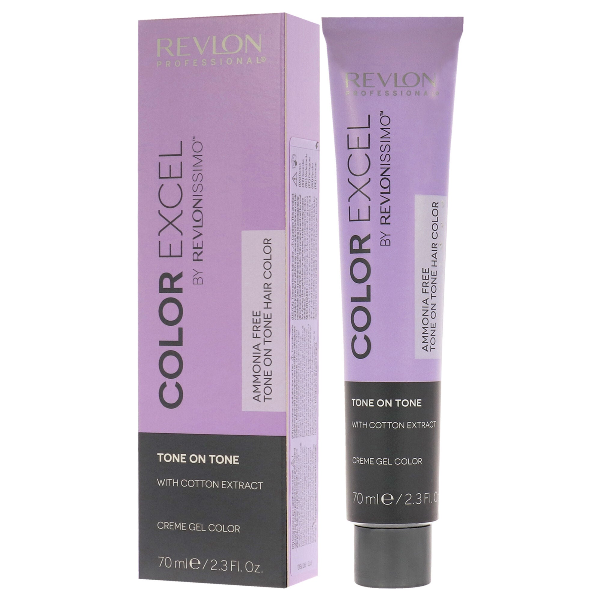 Revlonissimo Color Excel - 6.65 Dark Red Mahogany Blonde by Revlon for Unisex - 2.3 oz Hair Color, See Description, alternate image number 3