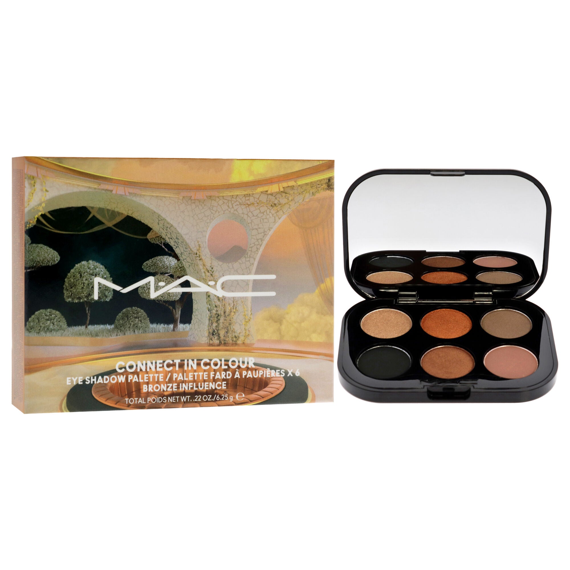 Connect In Colour Eye Shadow Palette - Bronze Influence by MAC for Women - 0.22 oz Eye Shadow, , alternate image number 7
