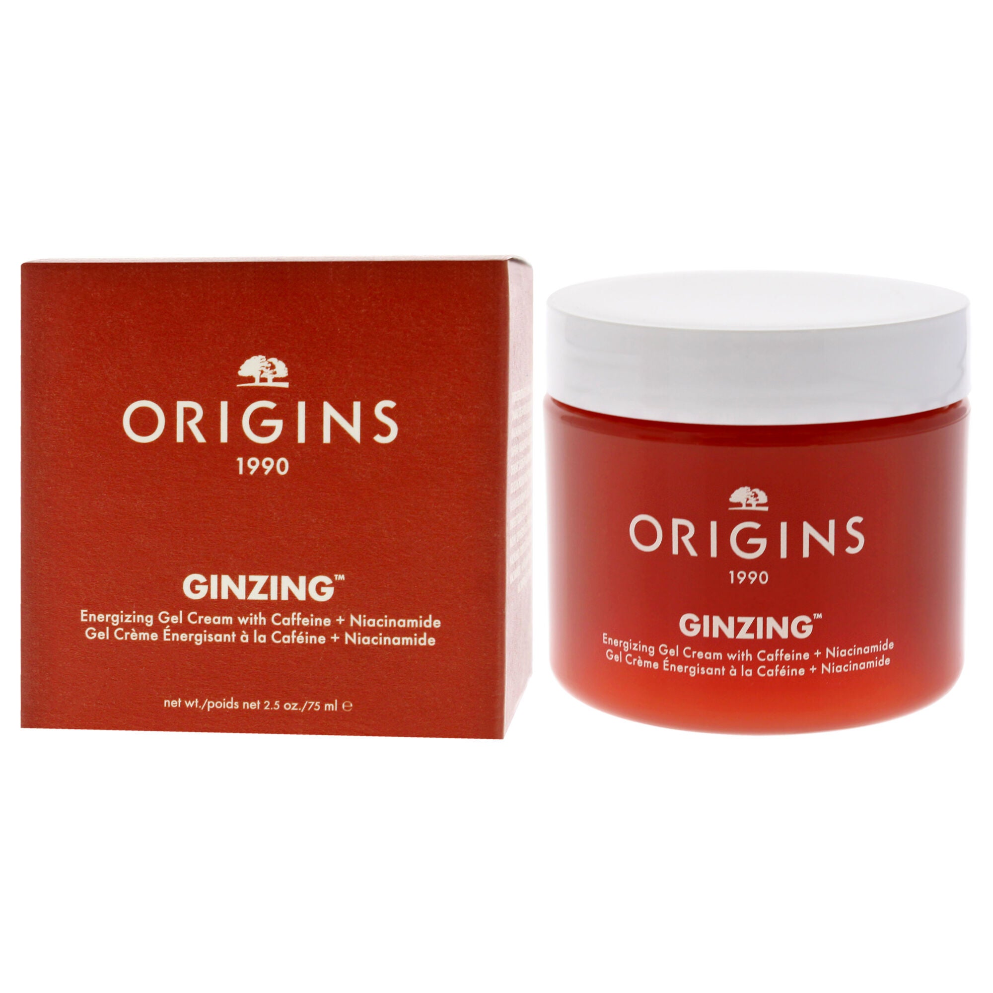 Ginzing Energizing Gel Cream by Origins for Unisex - 2.5 oz Cream, White, alternate image number 3