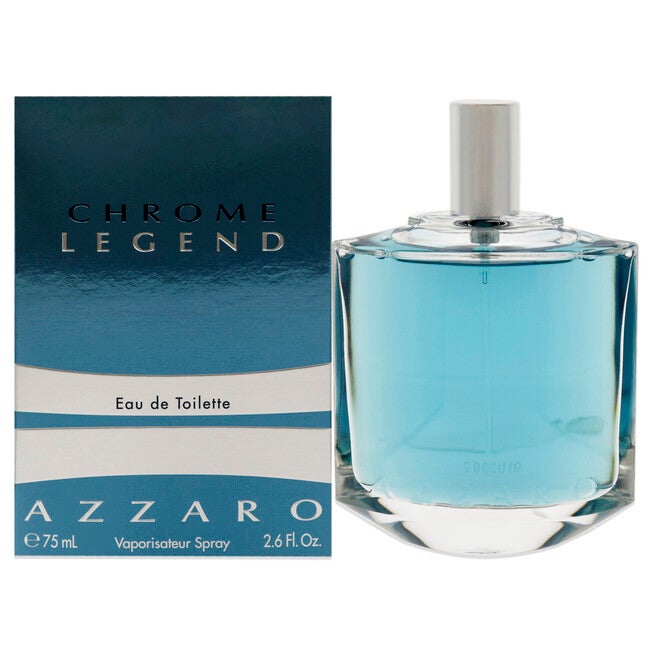 Chrome Legend by Azzaro for Men - 2.6 oz EDT Spray, NA, hi-res image number null
