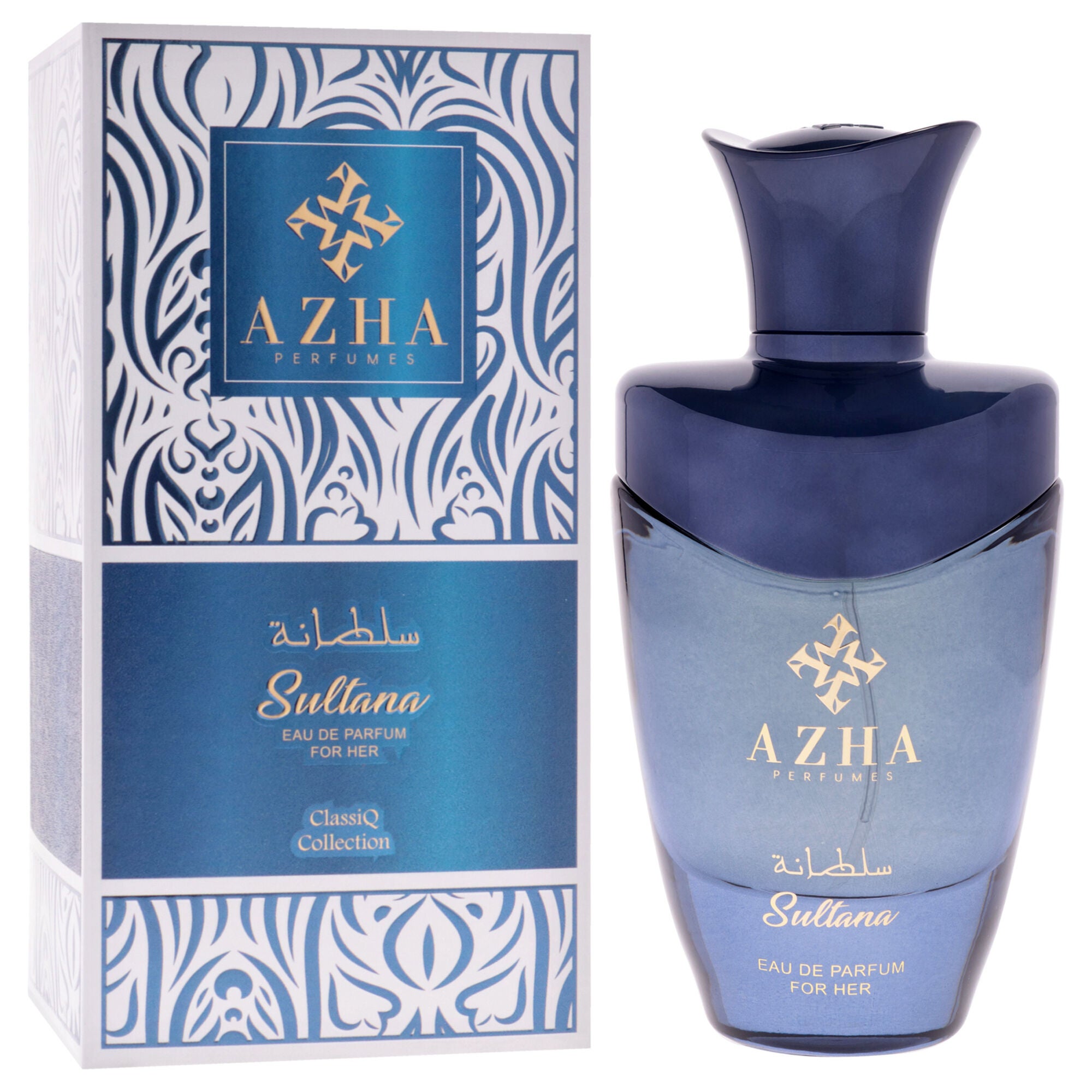Classiq Collection - Sultana by Azha for Women - 3.3 oz EDP Spray, Clear, alternate image number 2