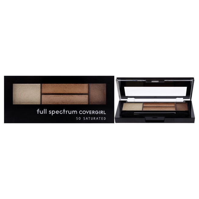 Full Spectrum So Saturated Eye Shadow Palette - Steady by CoverGirl for Women - 0.06 oz Eye Shadow, See Description, hi-res image number 0